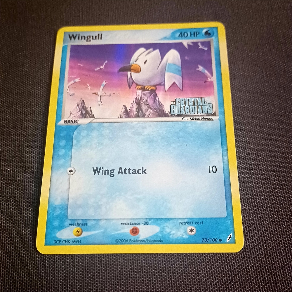 Pokémon HOLO Card Wingull 70/100 MINT Condition - Picture 2 of 7